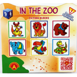 9 Piece, 6 Picture Puzzle Blocks - In the Zoo 9 Piece, 6 Picture Puzzle Blocks - In the Zoo